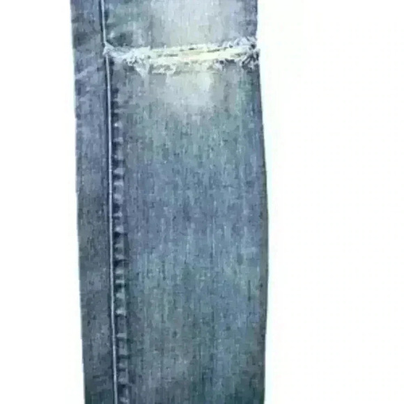 Madewell Womens Distressed High Rise Skinny Stretch Jeans Blue Size 25 - Picture 3 of 6